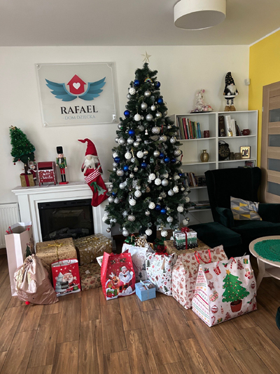 Hochland spenia marzenia dzieci z Domu Dziecka Rafael w Wyrozbach Podawce