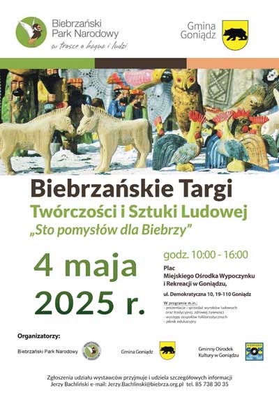 Plakat Biebrzaskie Targi