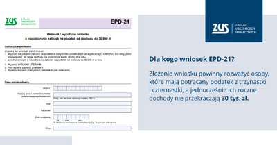 Wniosek o emerytur lub rent bez podatku